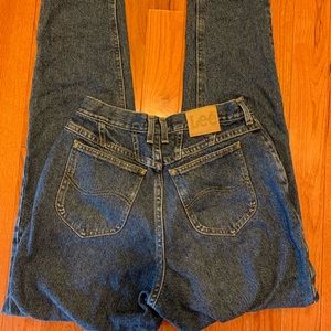 High waisted Lee Mom Jeans